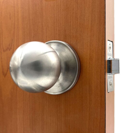 onestock® Ball Lockset | MFS Supply - Passage 3/4 View on Door